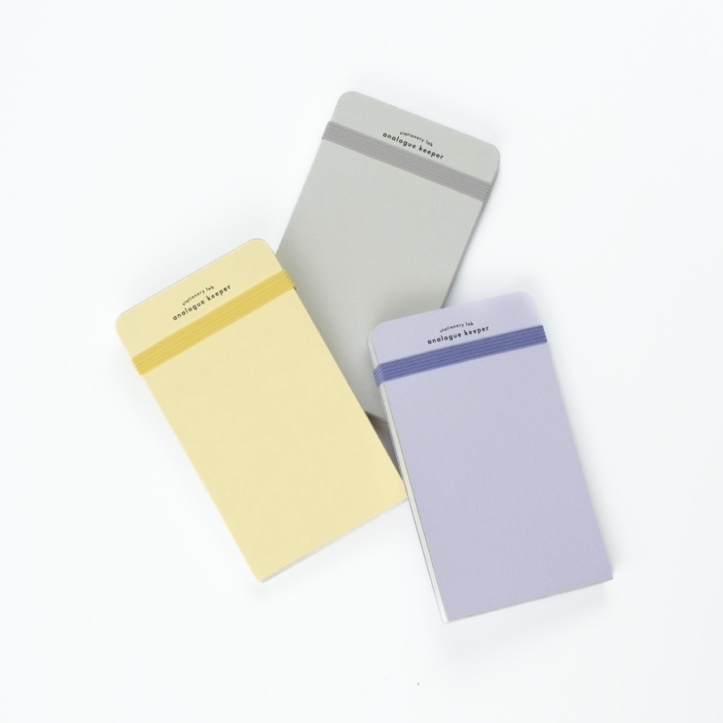 Analogue Keeper Handy Diary (2 types, 5 colours)