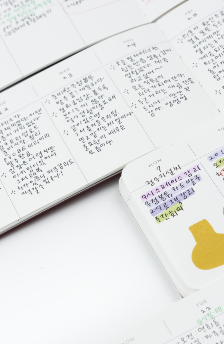 Analogue Keeper Handy Diary (2 types, 5 colours)