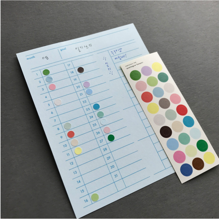 Analogue Keeper Monthly Plan Card (Blue)