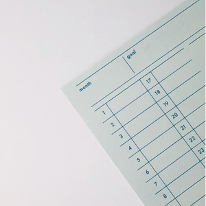 Analogue Keeper Monthly Plan Card (Blue)