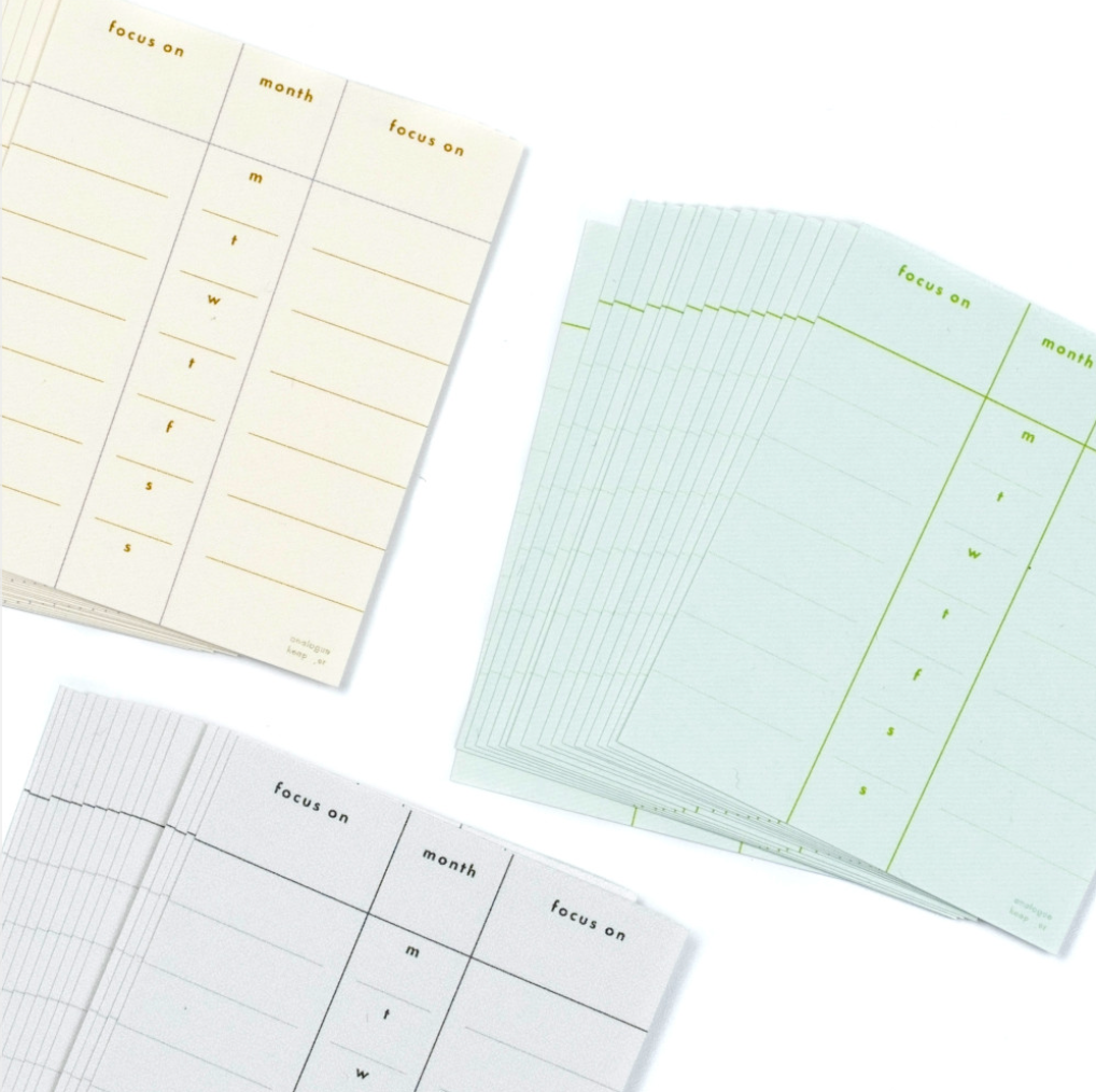 Analogue Keeper Weekly Memo