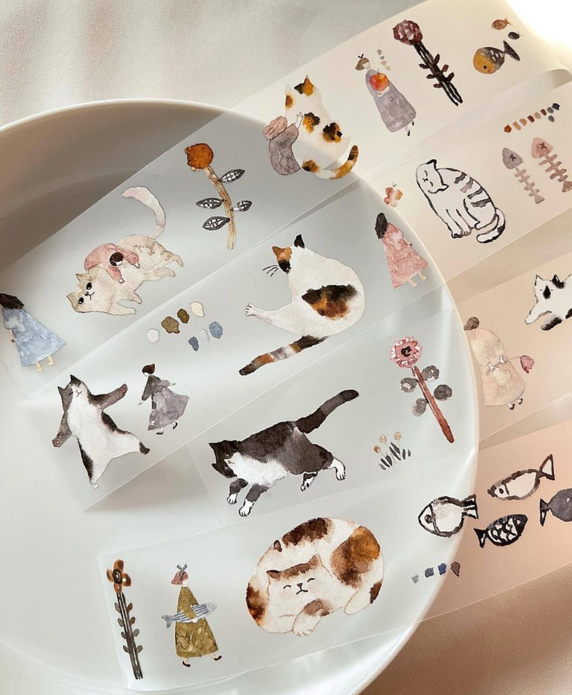 Pion Cat Girl PET Tape