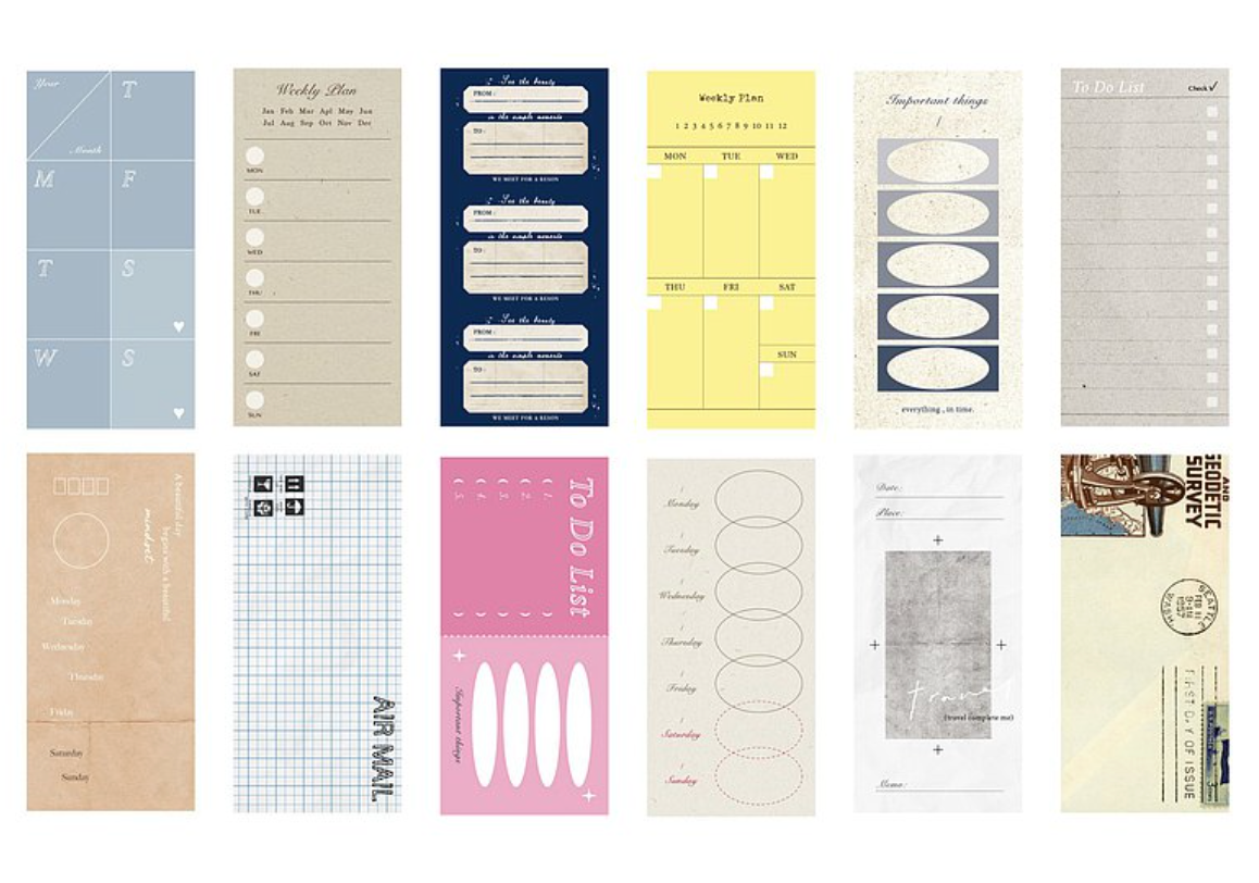 Pion Paper Set (set of memo papers)