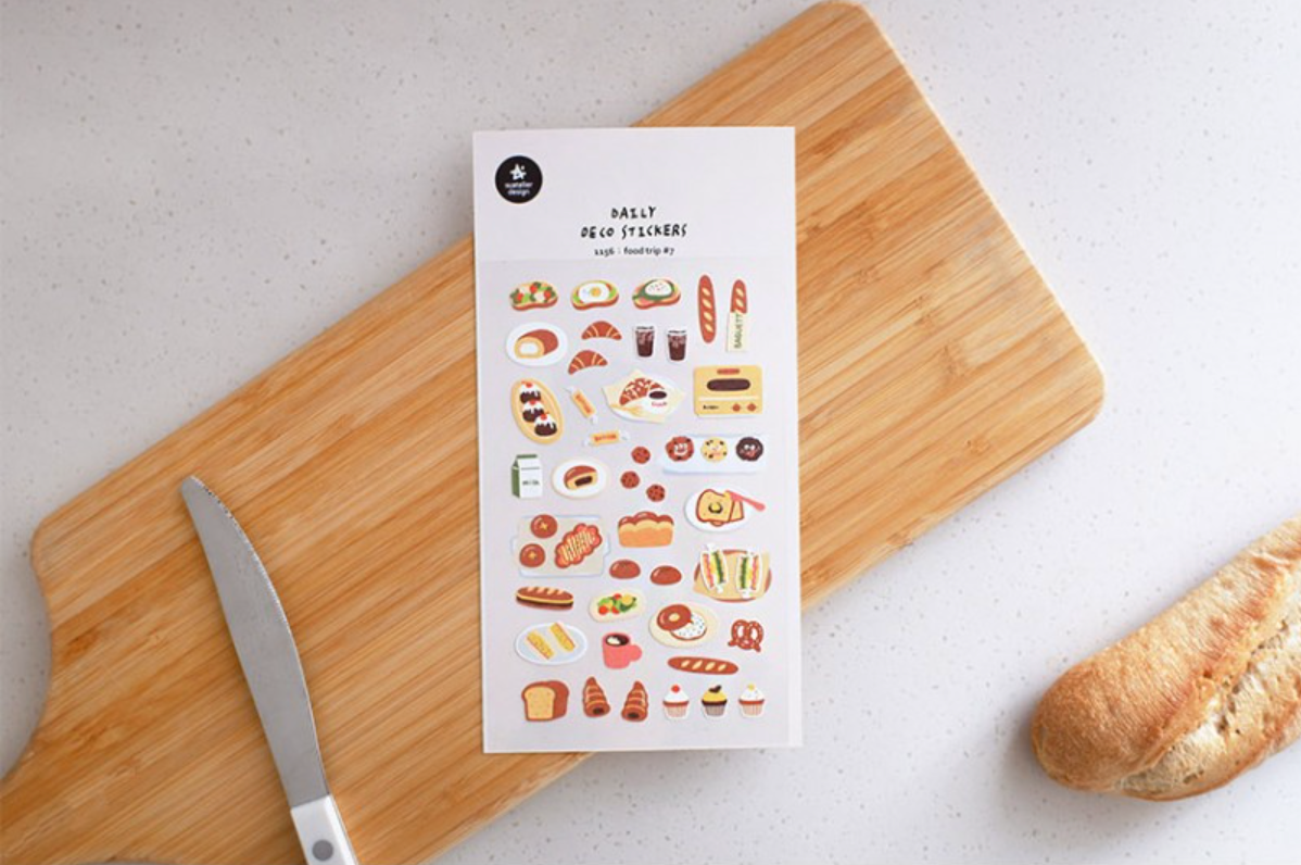 Suatelier Food Trip #7 Stickers