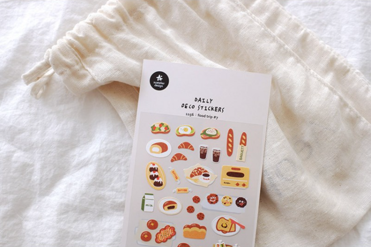 Suatelier Food Trip #7 Stickers