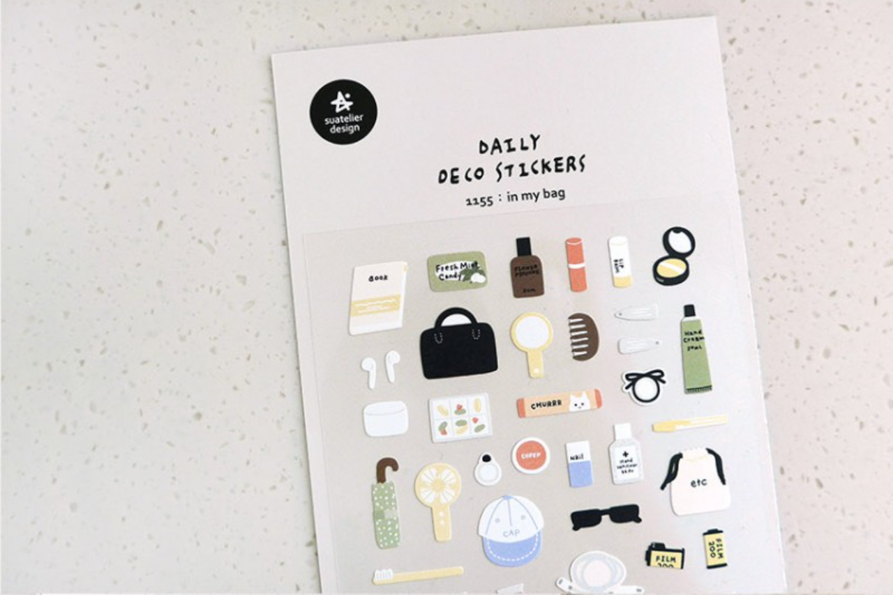Suatelier In My Bag Stickers