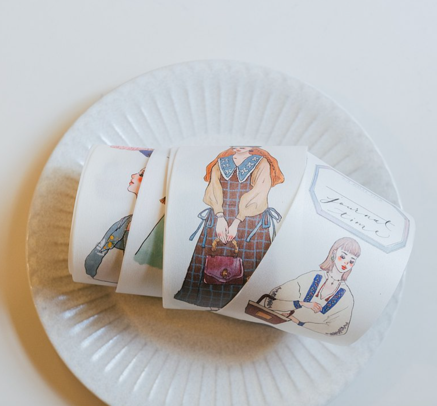 La Dolce Vita Collage Time Washi Tape (with release paper)
