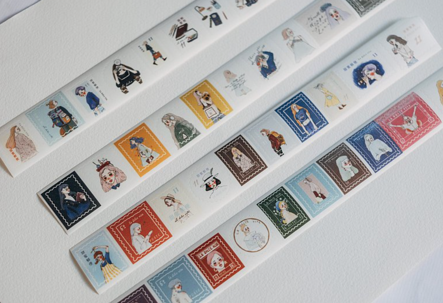 La Dolce Vita Sweet Post Washi Tape (with release paper)