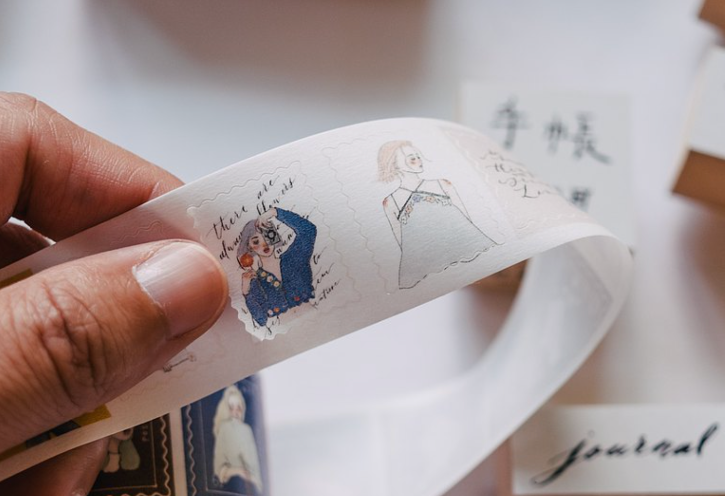 La Dolce Vita Sweet Post Washi Tape (with release paper)