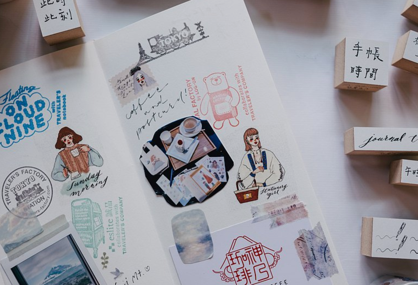 La Dolce Vita Sweet Post Washi Tape (with release paper)