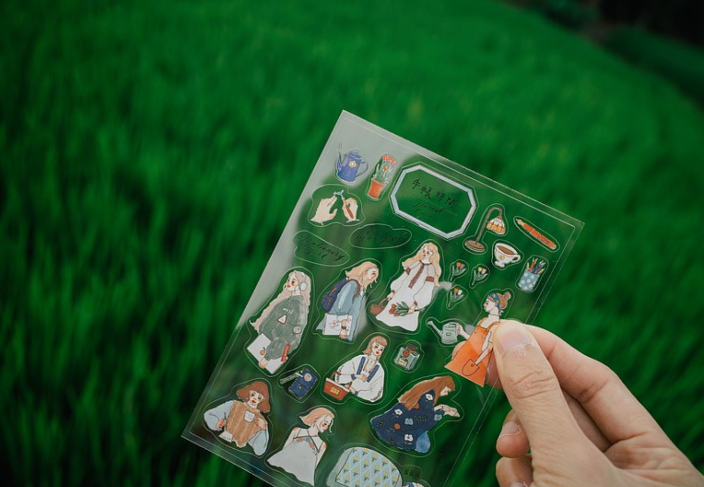 La Dolce Vita Collage Sticker Sheet (set of 2)