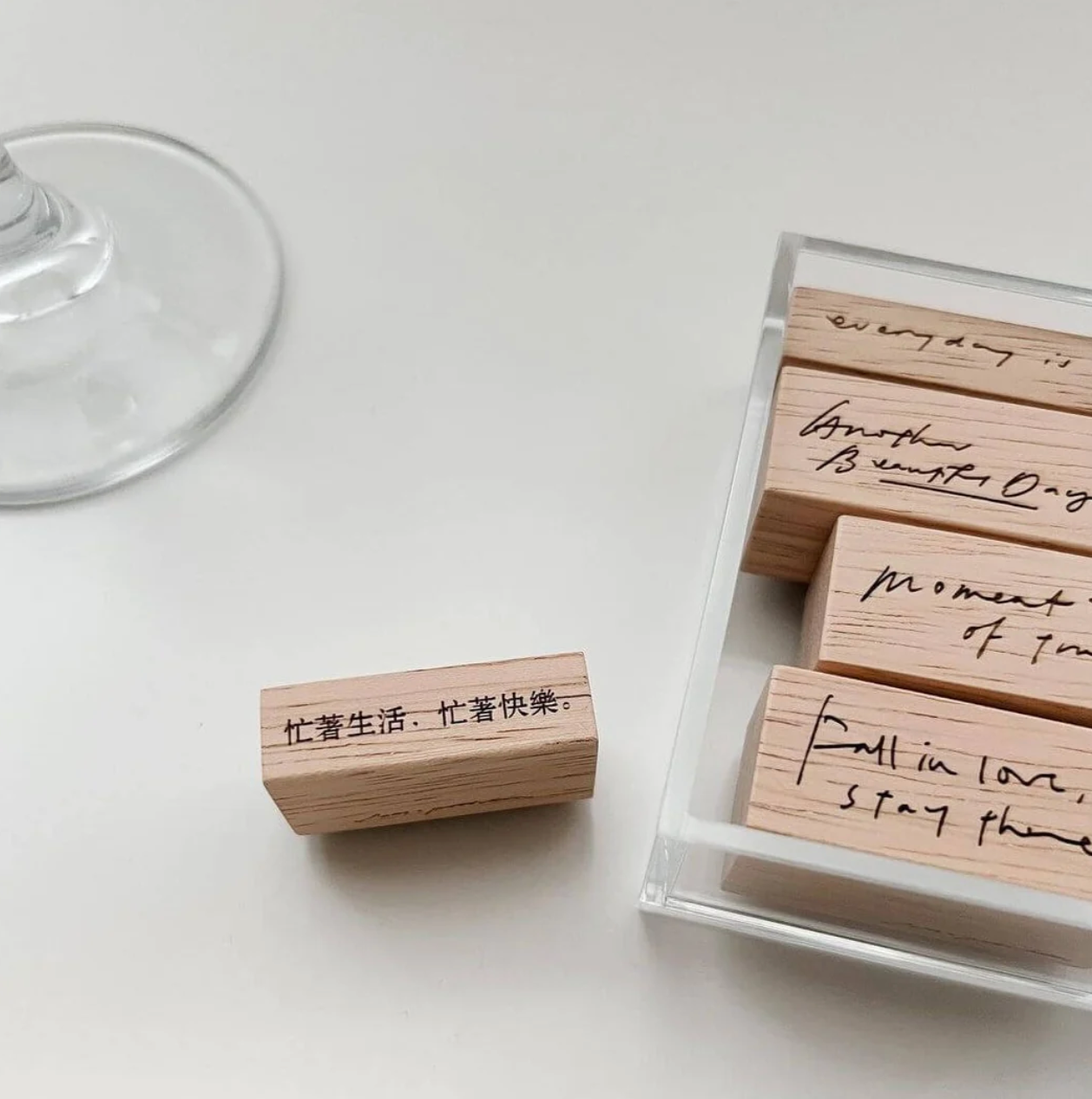 som x PC Rubber Stamps: Reminder for Celebrating Everyday Moments (4 designs)