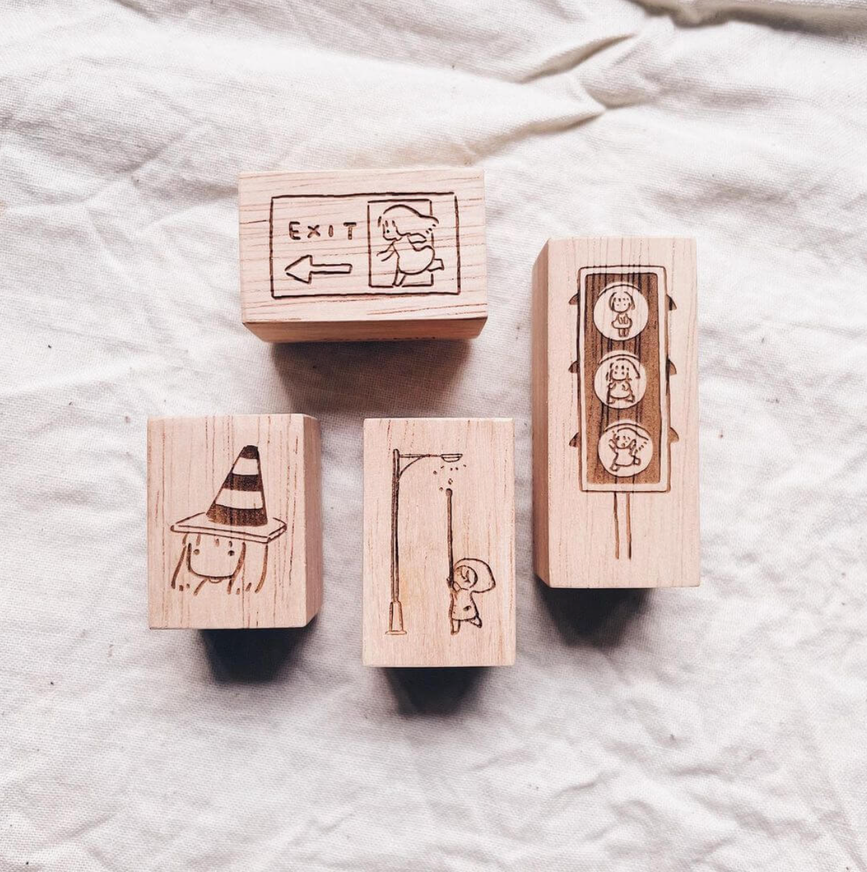 som x msbulat Rubber Stamps: Celebrating Daily Roadscapes (3 designs)