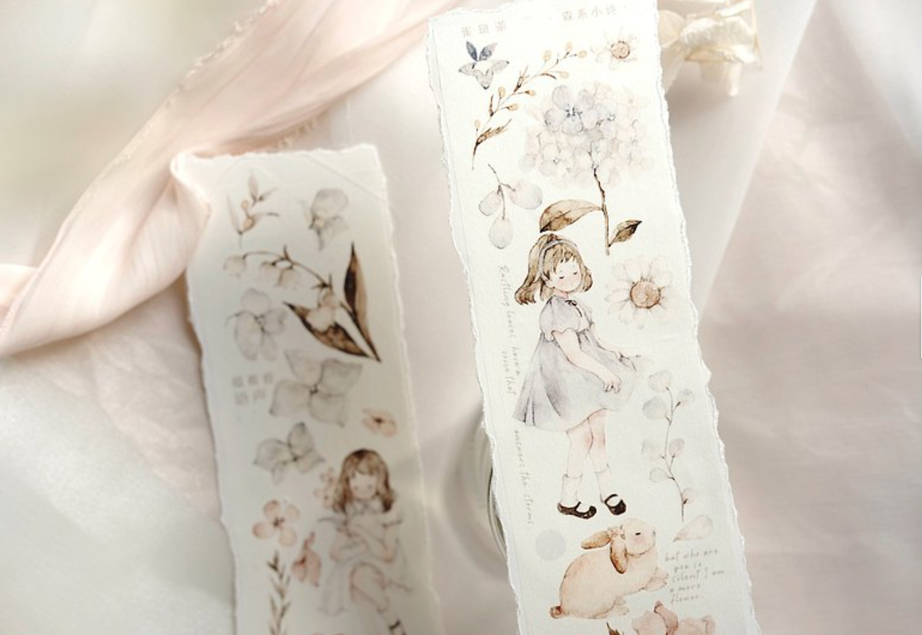 Freckles Tea Vol. 3 PET Tape: Mori Poetry