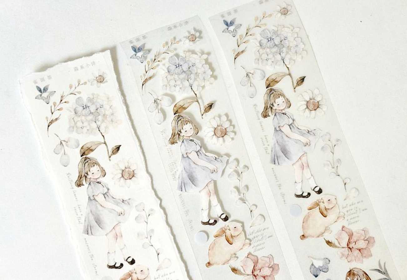 Freckles Tea Vol. 3 PET Tape: Mori Poetry