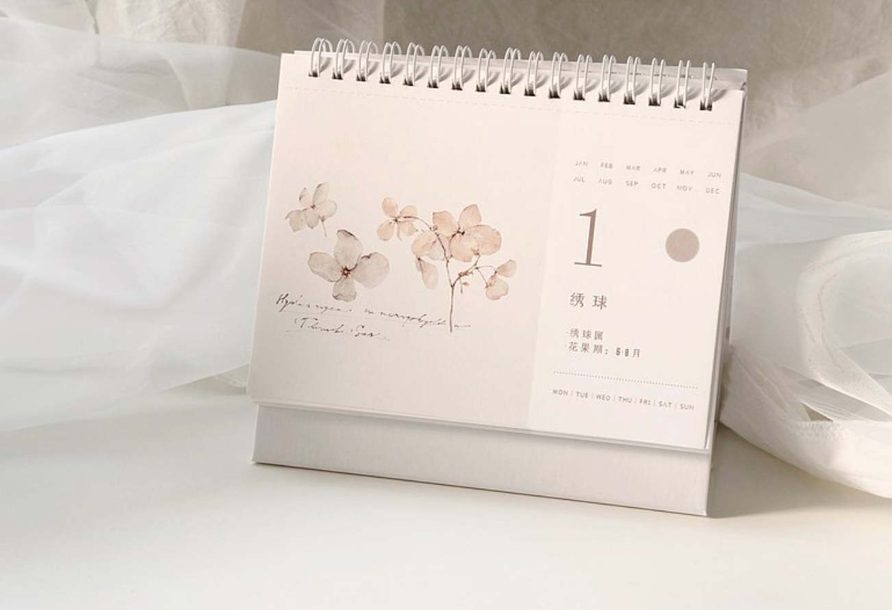 Freckles Tea Vol. 3 Undated Month Calendar