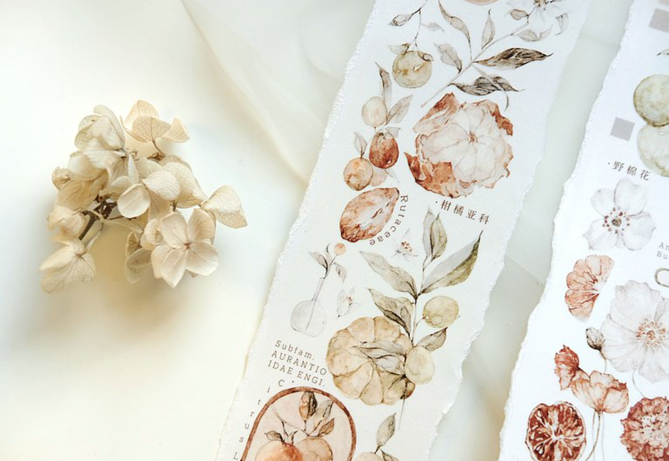 Freckles Tea Vol. 3 PET Tape: Tangerine Orange