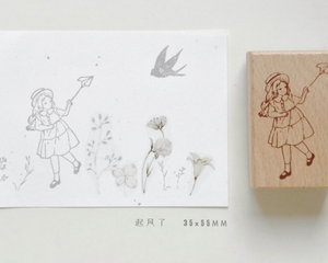 Freckles Tea Vol. 3 Rubber Stamp: Flower Island (3 designs, sold separately