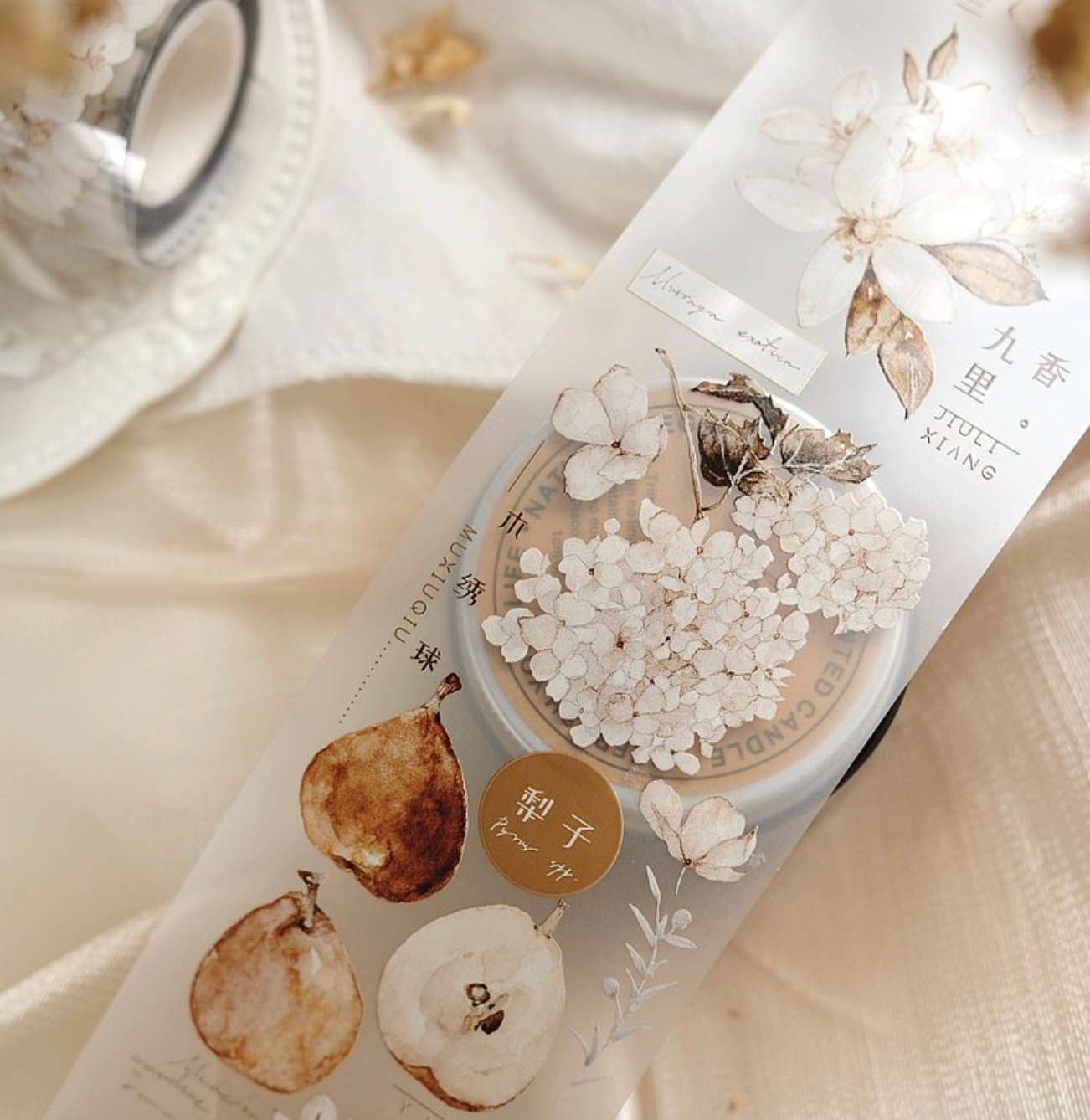 Freckles Tea Vol. 3 PET Tape: White Tea
