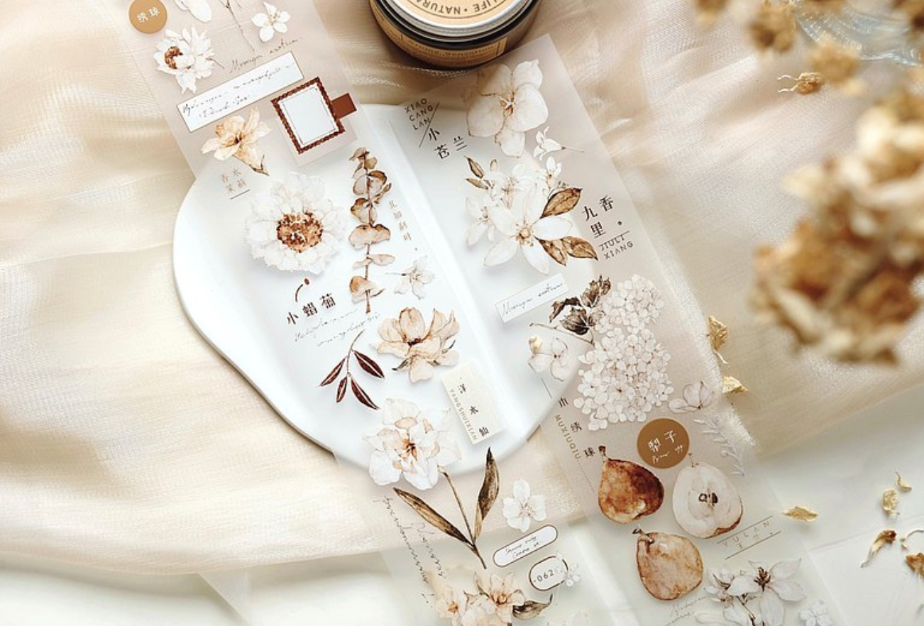 Freckles Tea Vol. 3 PET Tape: White Tea