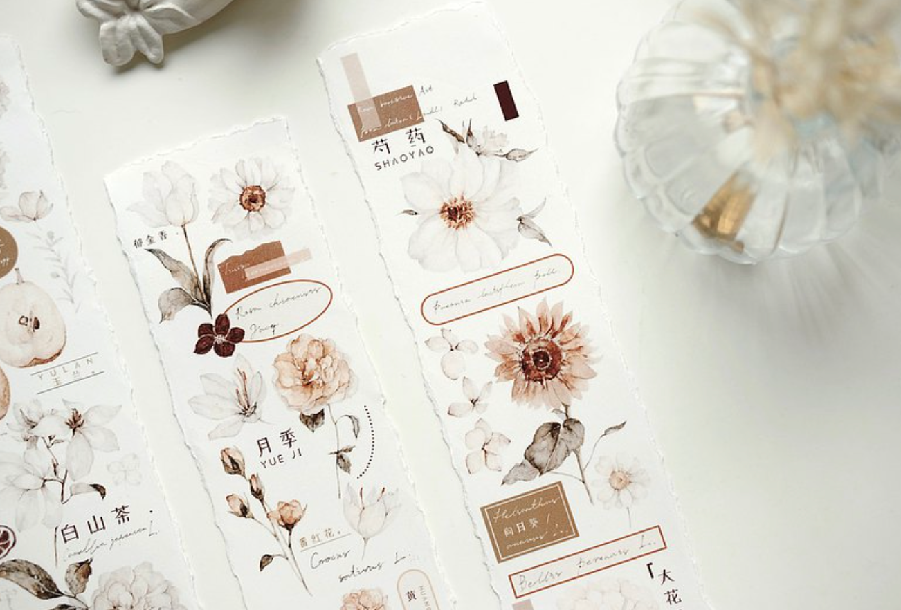 Freckles Tea Vol. 3 PET Tape: White Tea