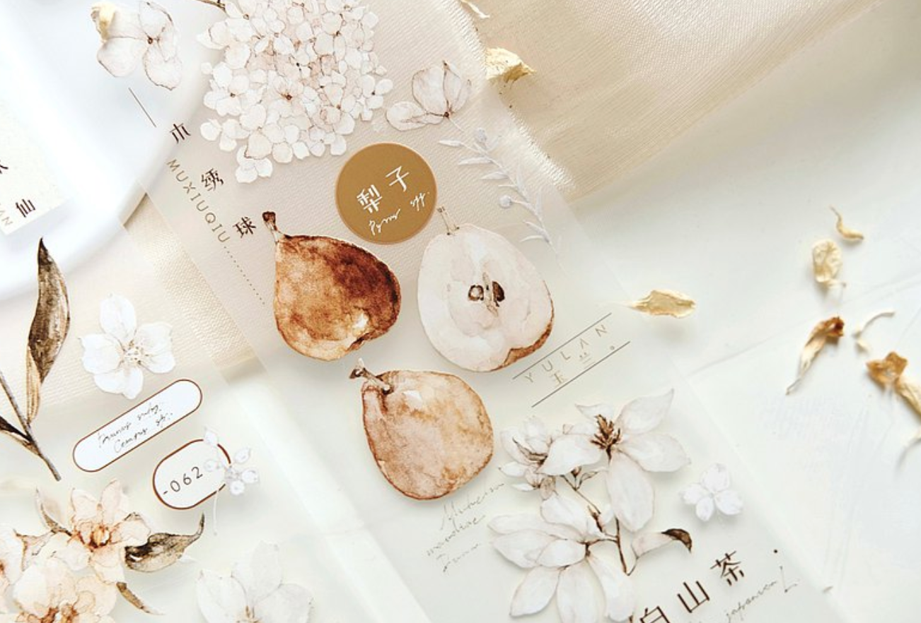 Freckles Tea Vol. 3 PET Tape: White Tea