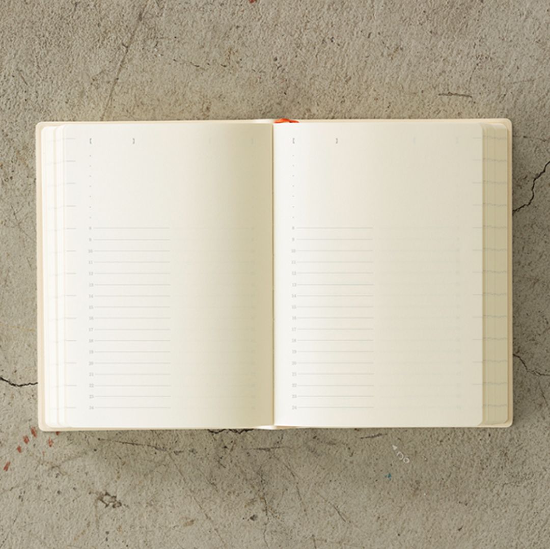 Midori 2024 MD 1 Day 1 Page Diary-A6