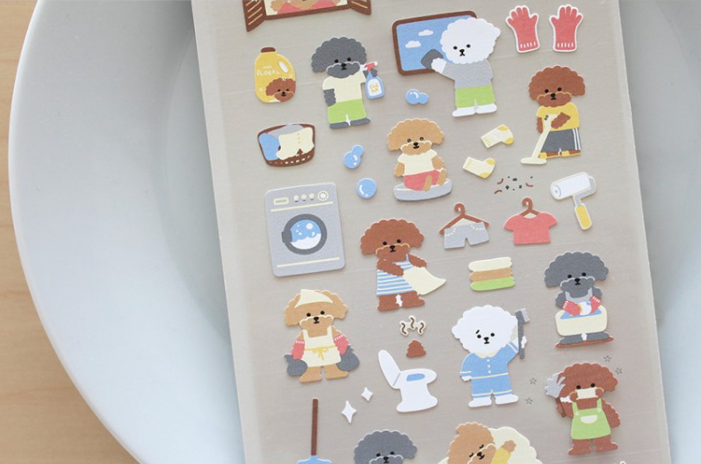 Suatelier Cleaning Day Stickers