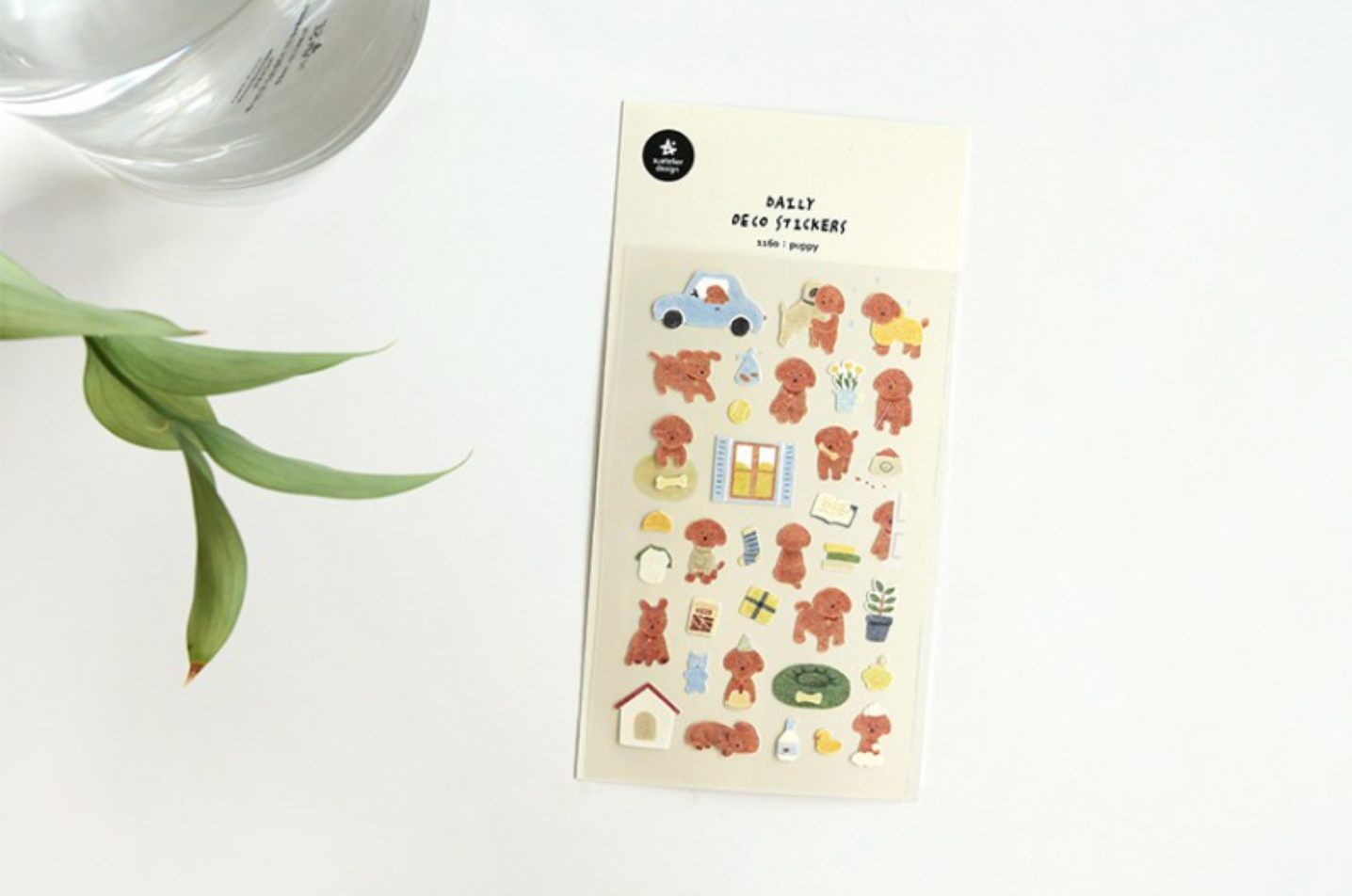 Suatelier Puppy Stickers