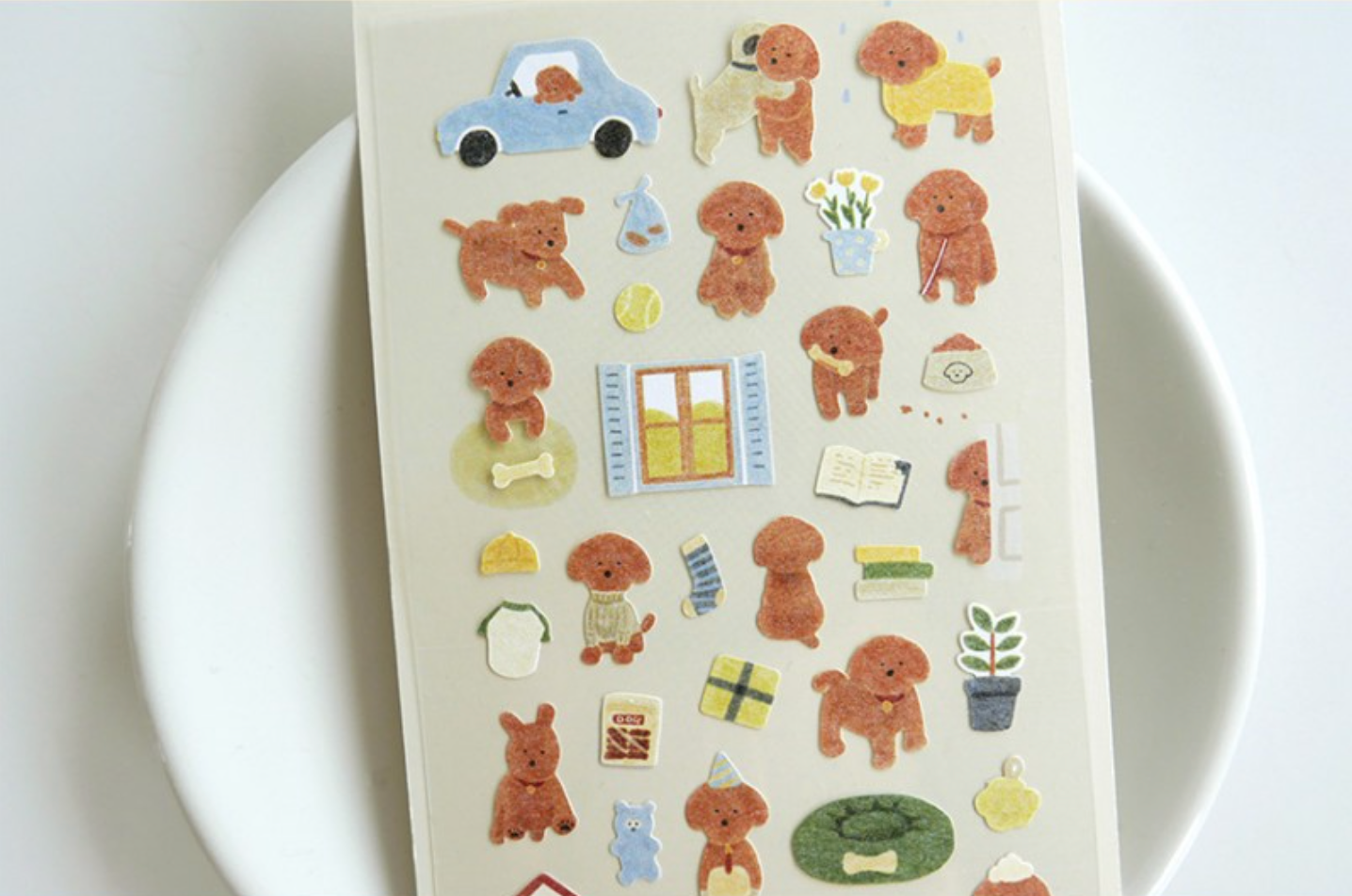 Suatelier Puppy Stickers
