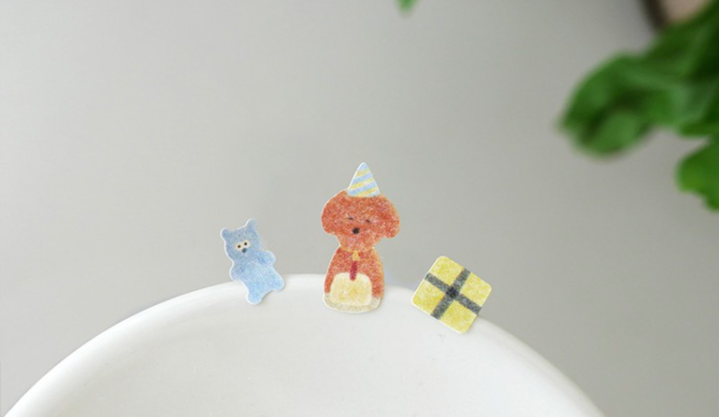 Suatelier Puppy Stickers