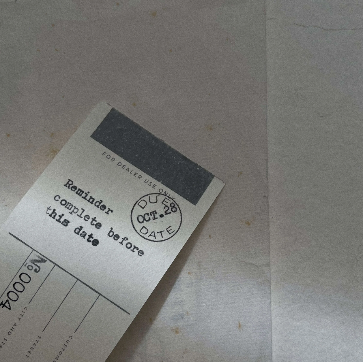 2023 Postmark Rubber Stamps (2 designs)