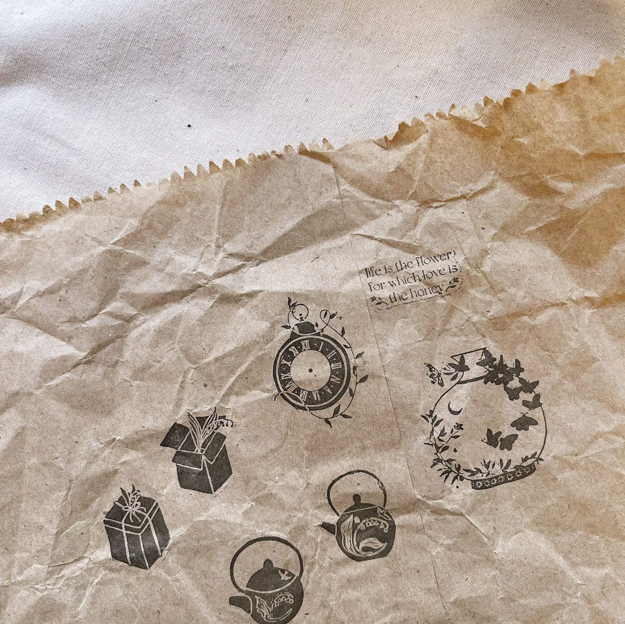 som x jesslynnpadilla Rubber Stamps: Quality Time & Receiving Gifts (6 designs)