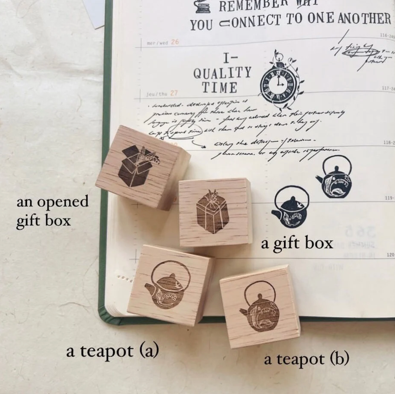 som x jesslynnpadilla Rubber Stamps: Quality Time & Receiving Gifts (6 designs)