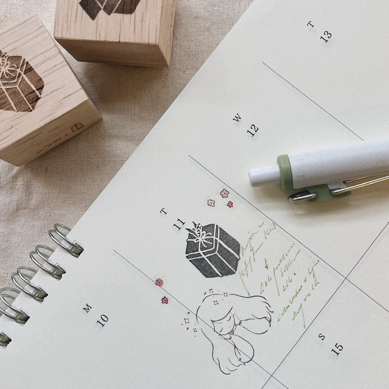 som x jesslynnpadilla Rubber Stamps: Quality Time & Receiving Gifts (6 designs)