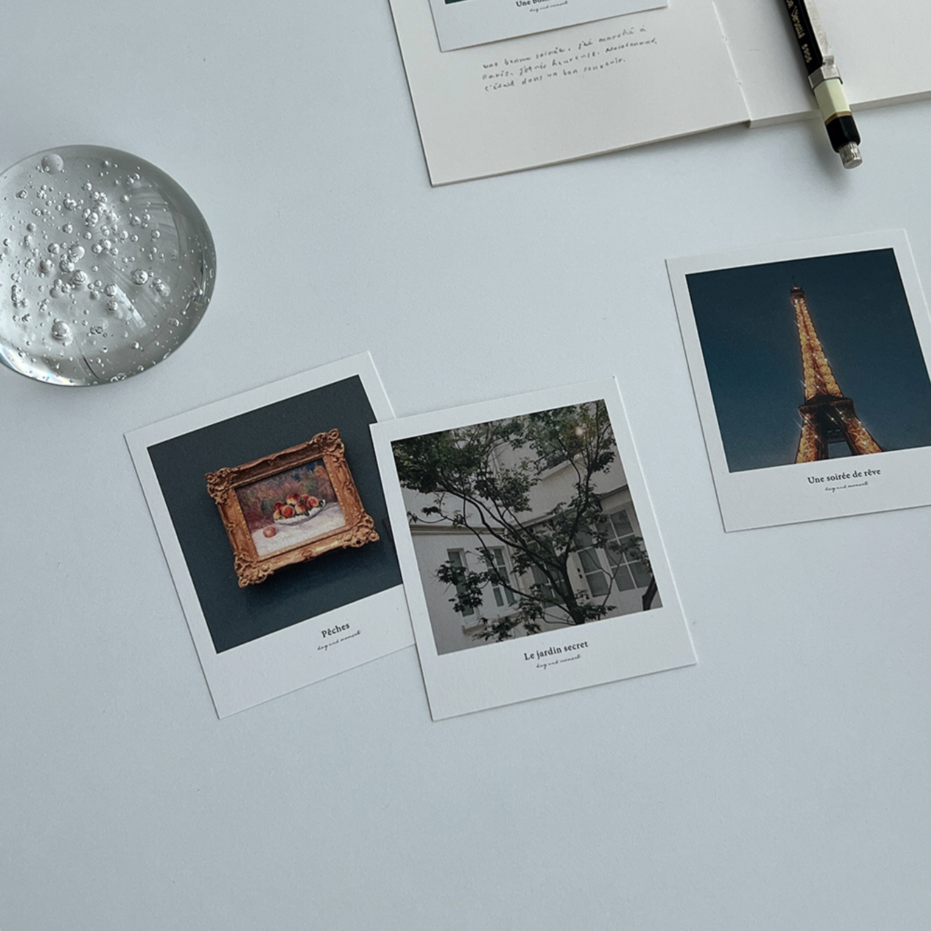 Day and Moment Moments Polaroid Postcard: Paris (4 types)