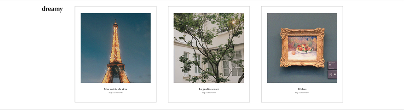 Day and Moment Moments Polaroid Postcard: Paris (4 types)