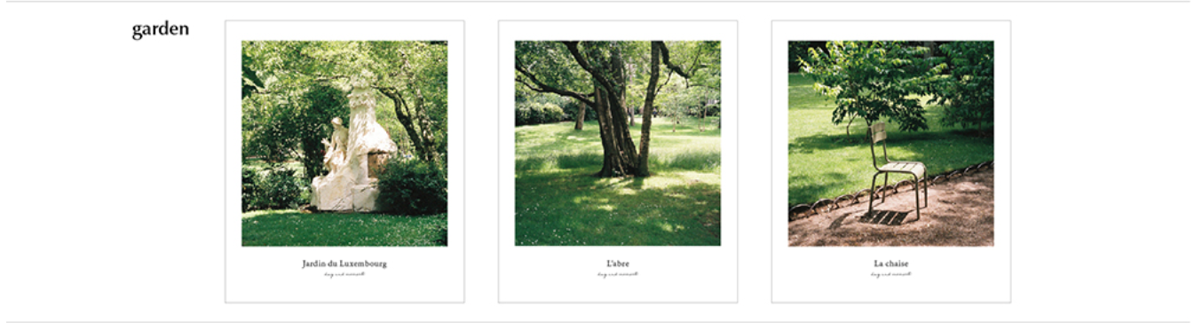 Day and Moment Moments Polaroid Postcard: Paris (4 types)