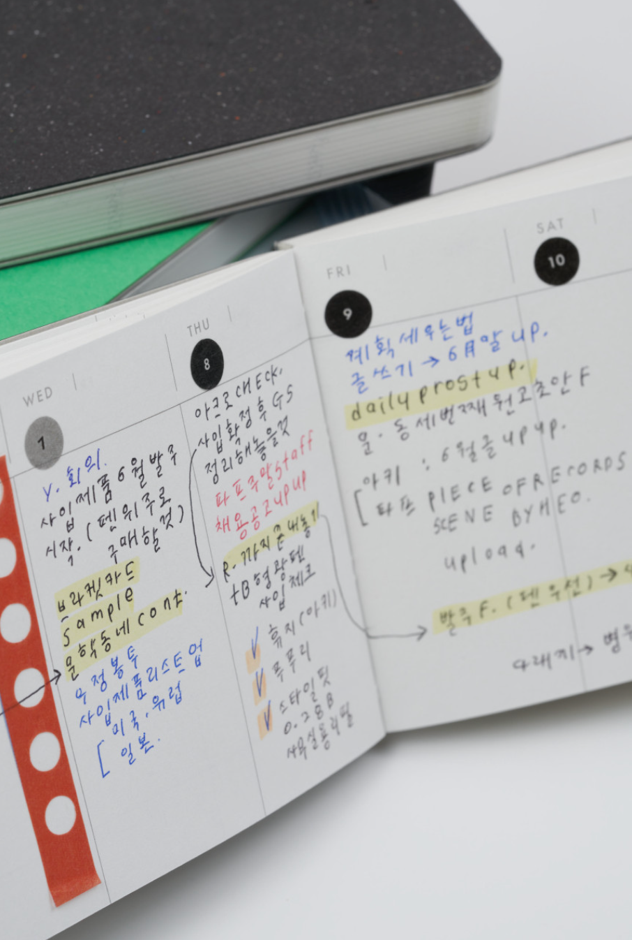 Analogue Keeper Handy Diary (2 types, 6 colours)
