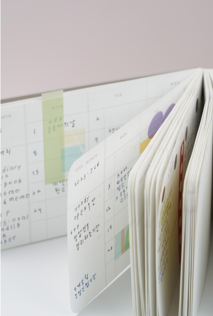 Analogue Keeper Handy Diary (2 types, 6 colours)