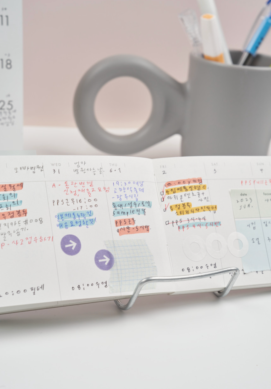 Analogue Keeper Handy Diary (2 types, 6 colours)