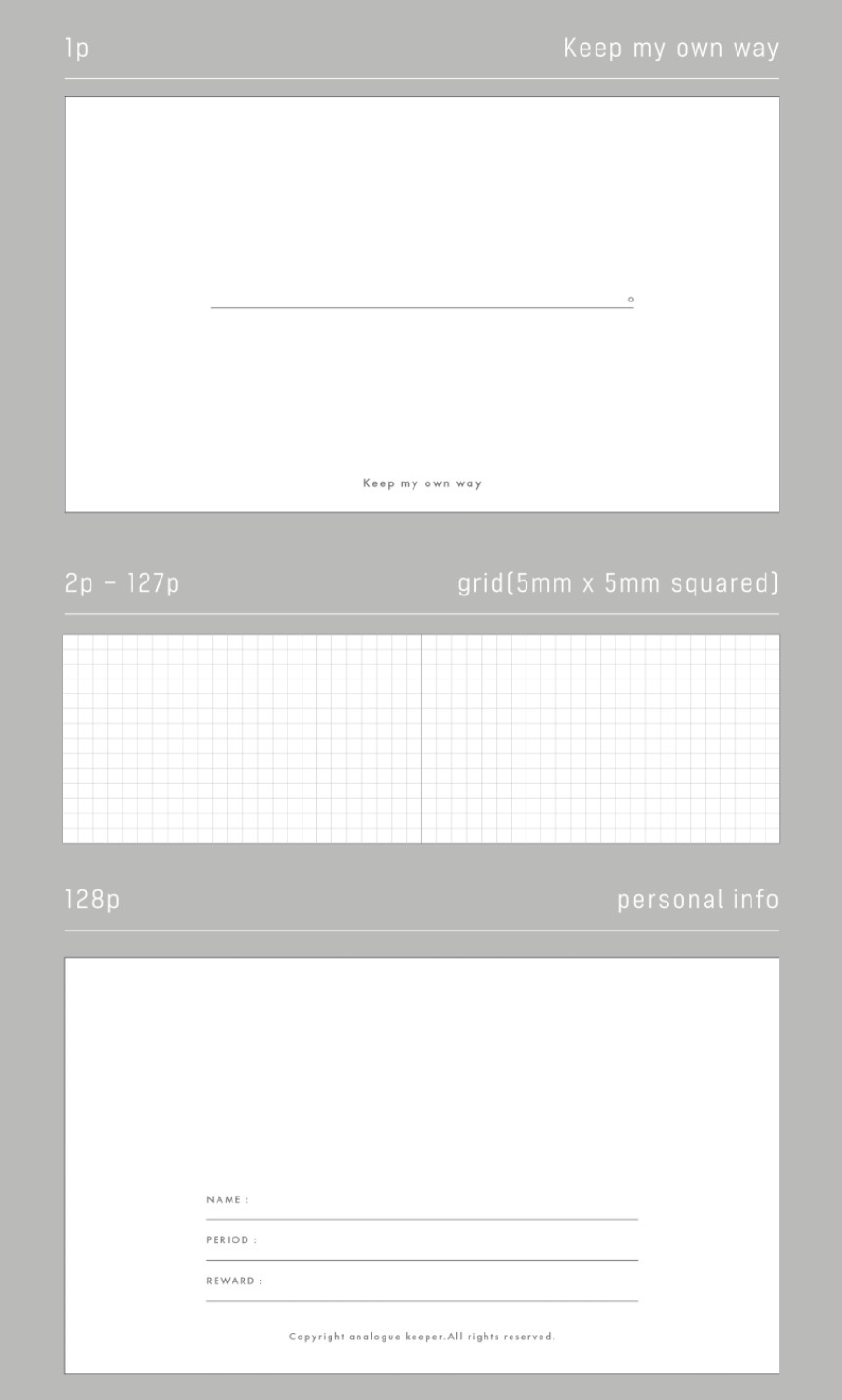 Analogue Keeper Handy Book (2 colours)