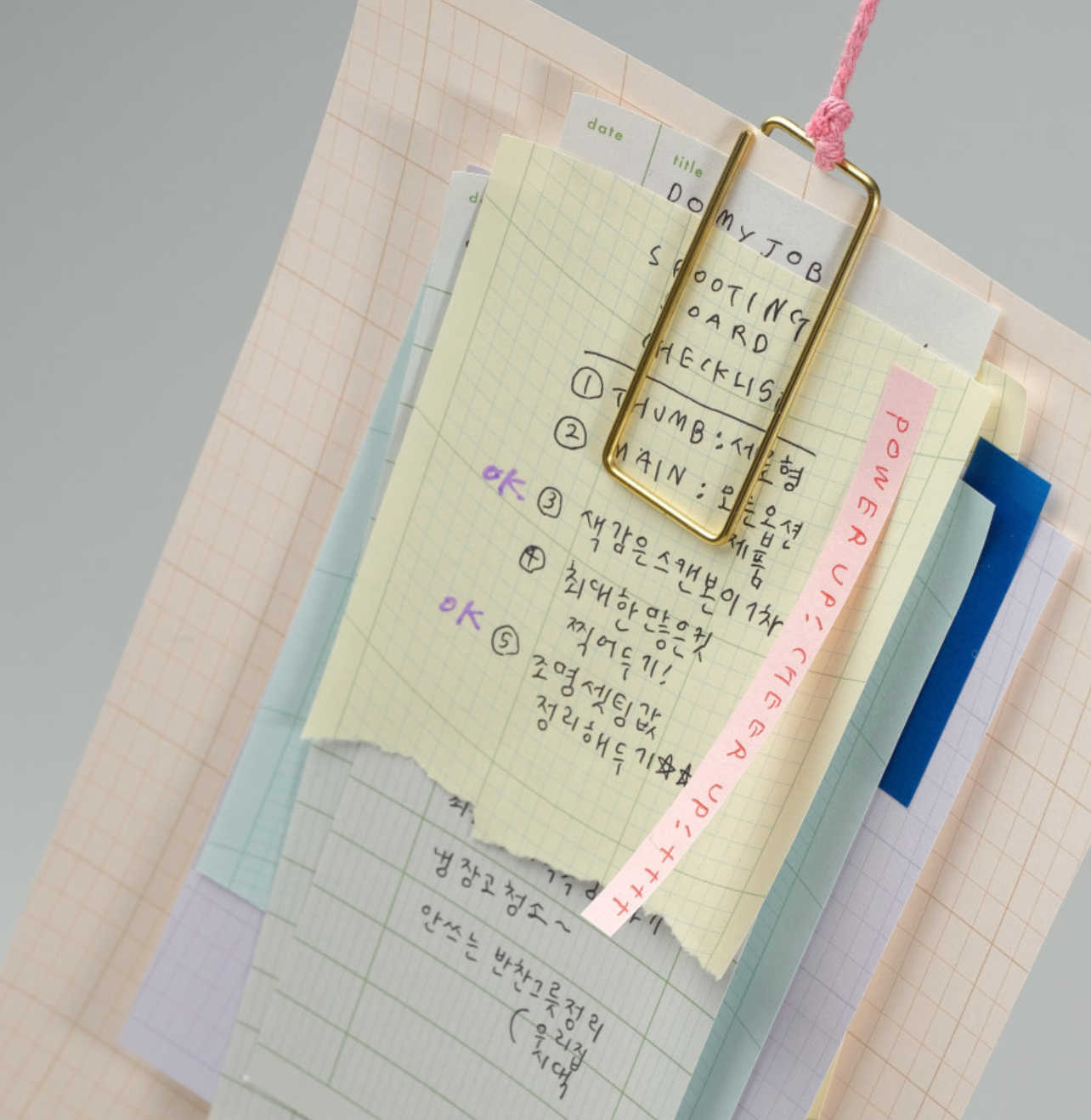 Analogue Keeper Oval Grid Memo Pad (3 sizes)