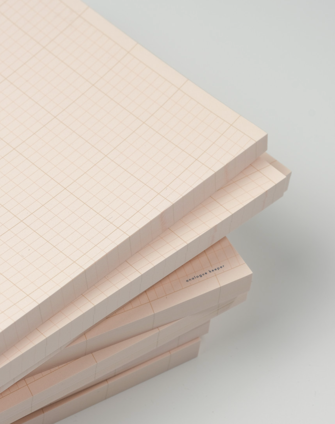 Analogue Keeper Oval Grid Memo Pad (3 sizes)