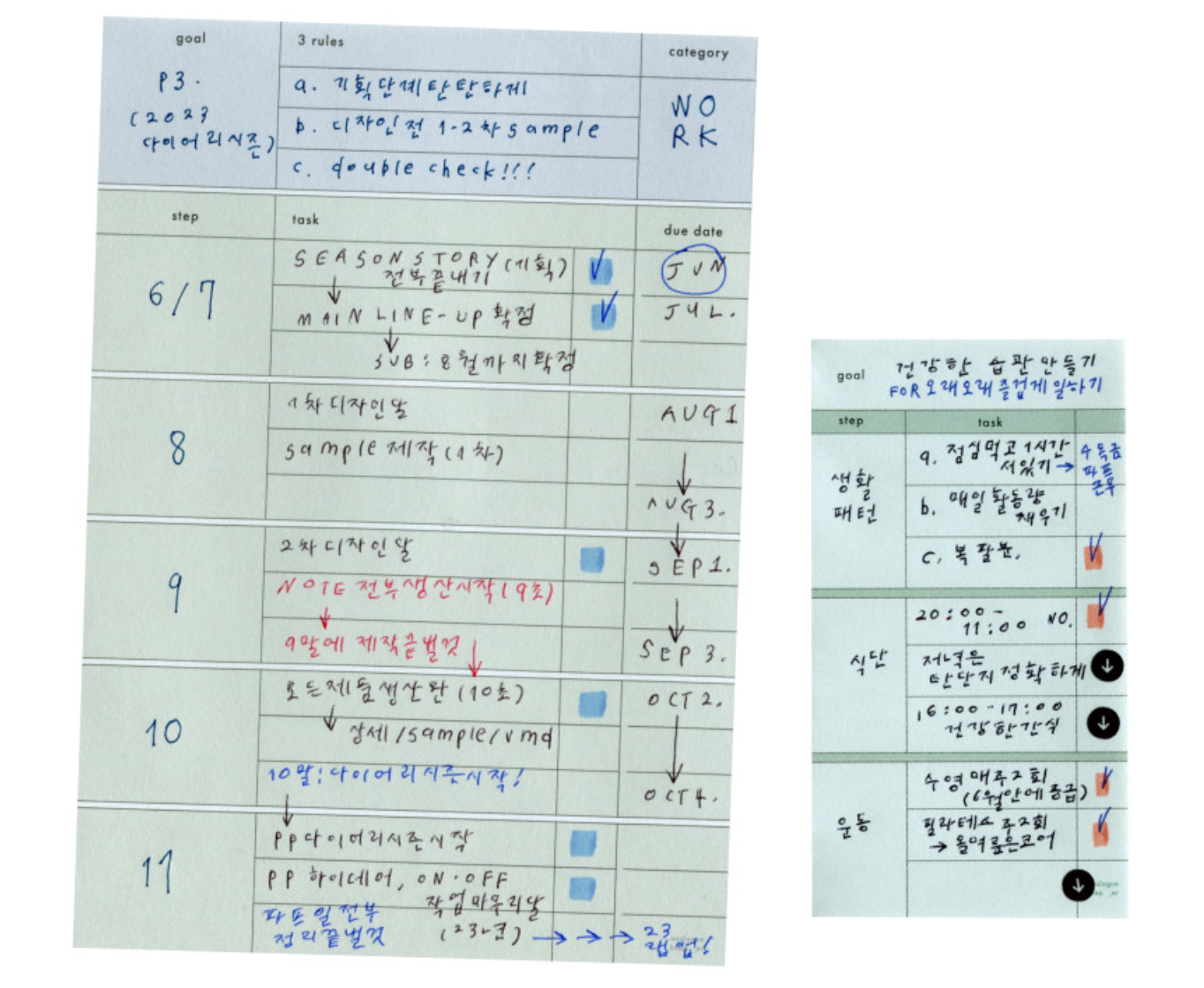 Analogue Keeper Step Memo Pad (small)