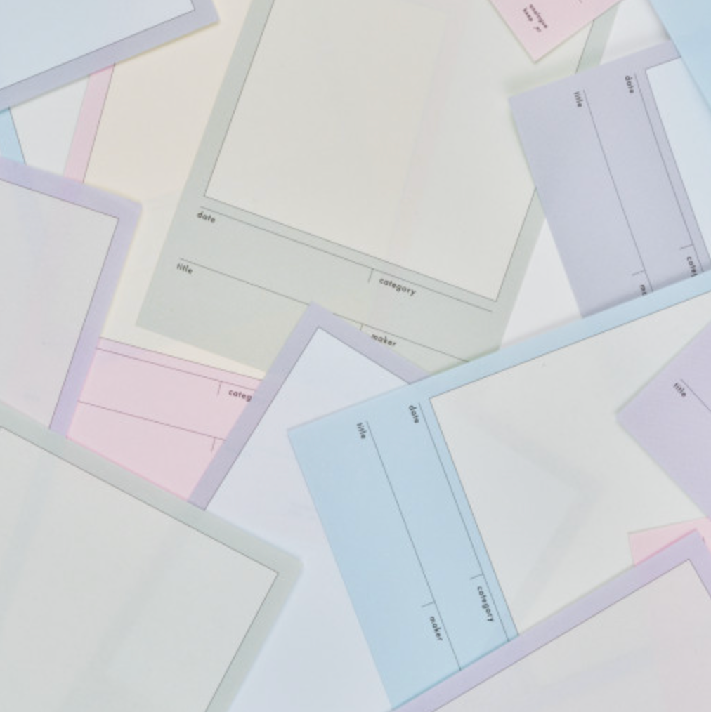 Analogue Keeper Record Memo Pad