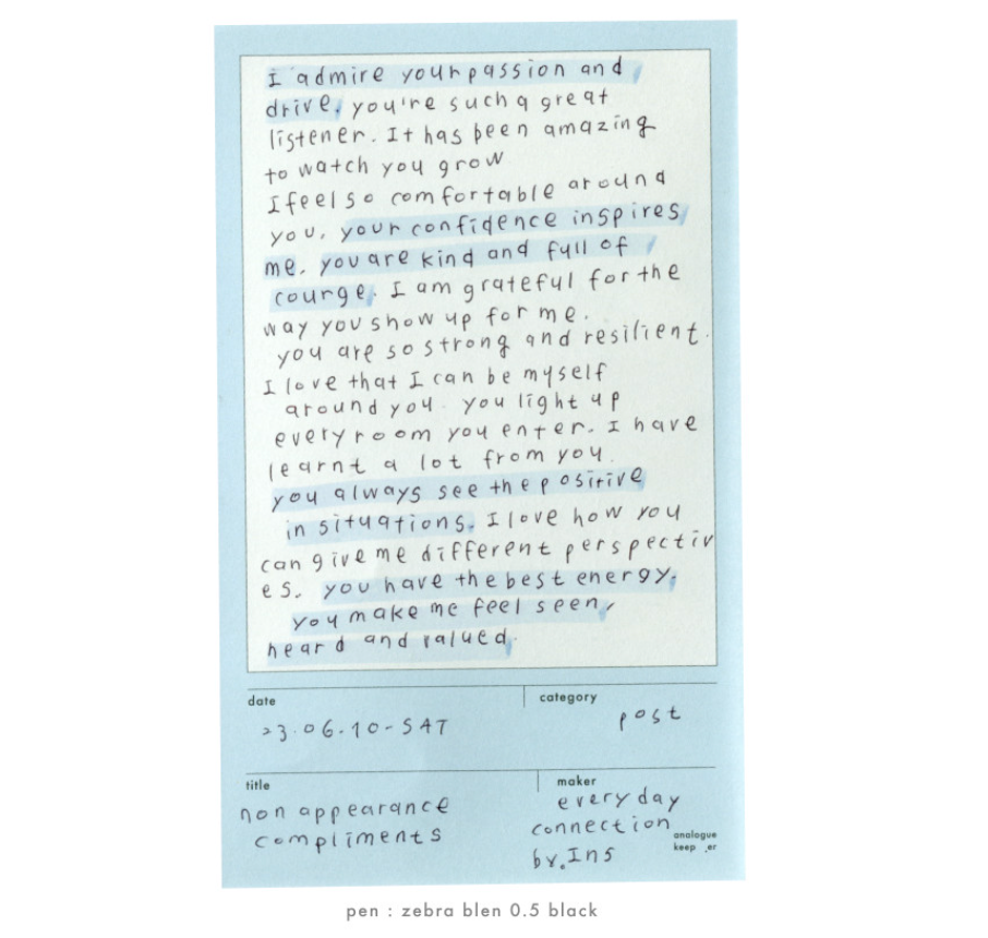 Analogue Keeper Record Memo Pad