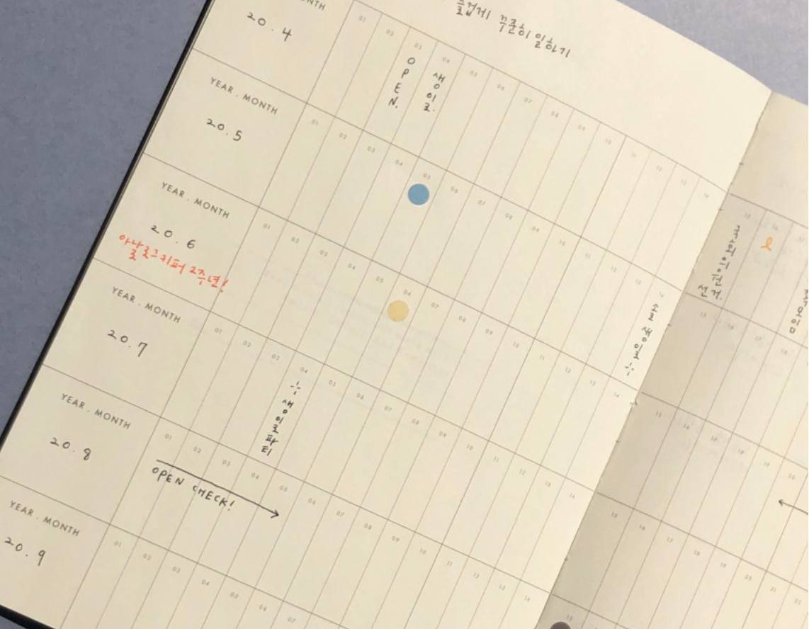 Analogue Keeper Space Diary: 6 Months (B6)