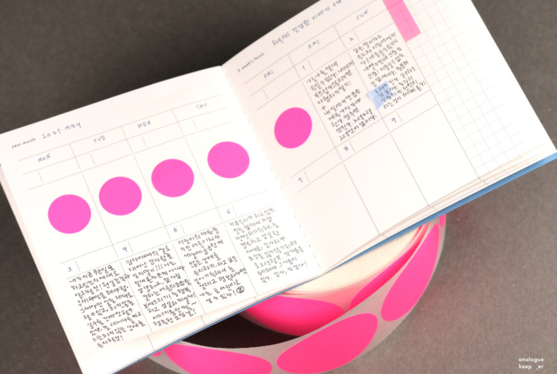 Analogue Keeper PP Note Book (4 types, 8 colours)