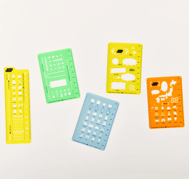 Hobonichi Stencil (4 types)